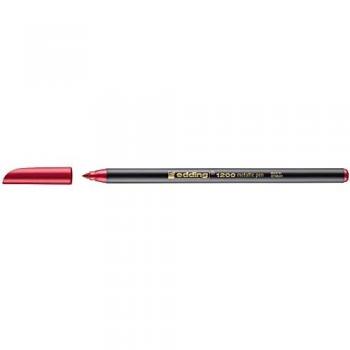 Edding - Rotulador punta fibra 1200 rojo metalizado n 72 punta redondo 0