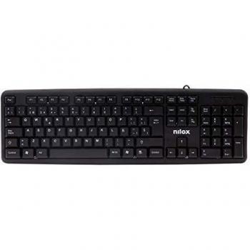 Teclado Nilox USB en Negro