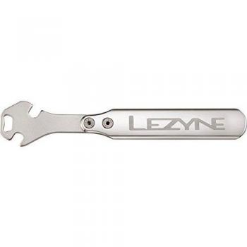 LEZYNE Pedalschlüssel CNC mit INT. - Herramienta Manual para Bicicletas, Talla 278 x 134 mm