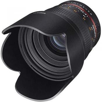 Lente Samyang 50mm f/1.4 AS UMC para Fujifilm X
