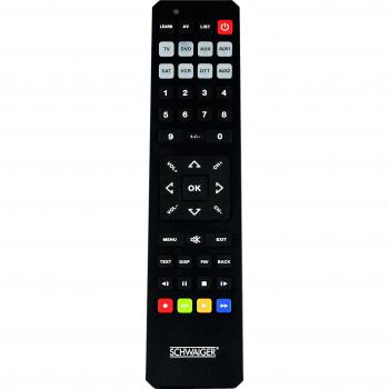 Mando Universal Infrarrojo 8 en 1 Schwaiger Negro