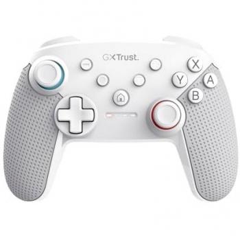 Controlador Inalámbrico Trust GXT 1246W Muta para Nintendo Switch y Switch Lite - Bluetooth, Vibración Doble, Control de Movimiento, Batería Recargable de 15 Horas, Color Blanco