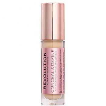 Revolution Make Up Conceal & Define Full Coverage Concealer Shade C6 4g