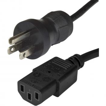 StarTech.com PXTMG1013 Black 0.9m NEMA 515P C13 coupler power cable