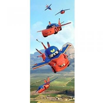 Licencia Disney Pixar Cars 317 VET VED Puerta Pintado Papel 368 x 254 cm