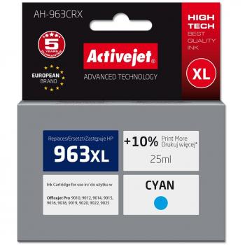 Cartucho de Tinta Original Activejet AH-963CRX Azul