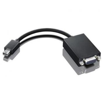 Lenovo 0A36536 Adaptador Mini DisplayPort a VGA Negro