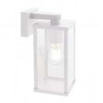 Aplique de Pared E27 en Aluminio Fundido Blanco IP54 60W - Altura Máxima 160mm