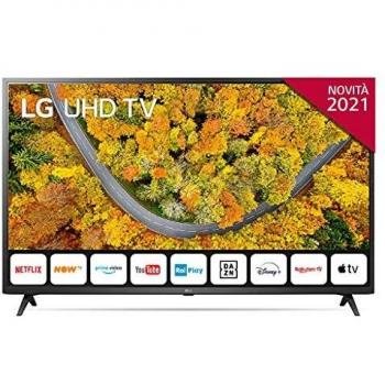 TV LG 55UP75006LF 55 LED UHD 4K SMART WIFI NEGRO HDMI USB