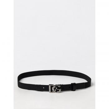 Dolce & Gabbana Kids Black Elasticated Belt Size XL Unisex