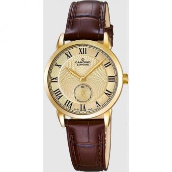 Reloj Candino de Mujer C4594/4 Couple de Piel Marrón