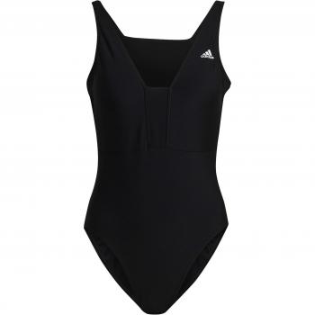 Bañador de natación adidas Iconisea 3S negro mujer - Talla 34