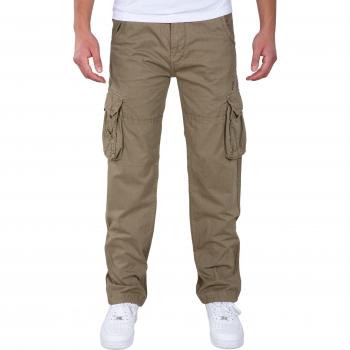 Alpha Industries Jet Cargo Trousers Taupe