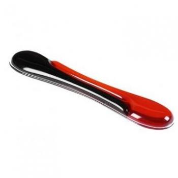 Reposamuñecas Ergonómico Kensington Duo Gel para Teclado, Rojo/Negro, 240x182x25 mm, Modelo 62398/62402