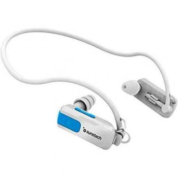 Sunstech TRITON4GBWHITE - Reproductor de MP3, resistente al agua,