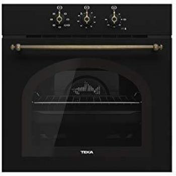 Teka Horno Multifunción Country Style Edition, Modelo HRB 6100, SurroundTemp, 6 funciones de cocinado, Eficiencia energética A, 59.5 x 59.5 x 55.9 cm, Gris, 111010006