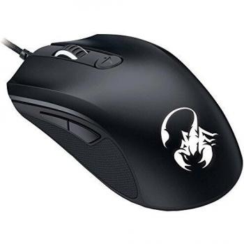 Ratón Gamer Óptico Genius M6-600 USB 5000 DPI Ambidextro Negro