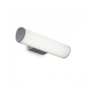 Aplique de exterior LED integrado Etere Antracita 1 luz 7cm 3000K IP44
