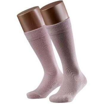 Falke 11645  Family Kniestrumpf - Calcetines cortos para hombre, color powder rose, talla 31/34