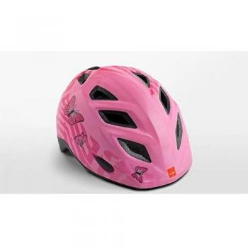 MET Casco Elfo Rosa Mariposa S 46-53, Unisex Adulto, Small