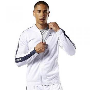 Reebok Te Bl Track Jacket Chaqueta, Hombre, Blanco, XL