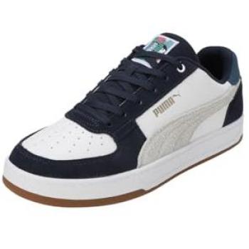 Zapatillas casual Puma Caven 2.0 Year of Sports, color blanco, azul y beige, talla 46