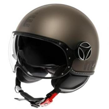 Casco Jet Momo Design FGTR EVO Hip Opaco Bronce Talla S