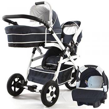 Carro doble niños diferentes edades. 2 sillas + 1 capazo + 1 grupo 0. NEGRO. CONVERTIBLE en individual. Duet tipo tandem BBtwin cochecito gemelar