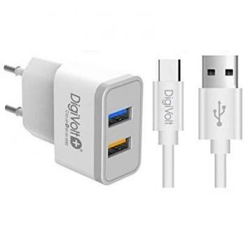 Digivolt Cargador Type C 2 USB 3100 mA QC-2431