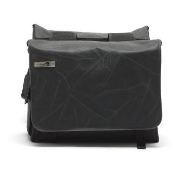 Newlooxs Mondi - Alforja doble para bicicleta, color negro