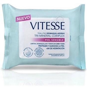 Vitesse Toallitas Desmaquillantes Piel Seca Sensible - 20 Unidades