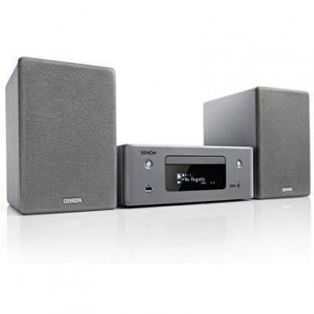 Denon Ceol/N10 - Microcadena con conexión en Red, Color Gris