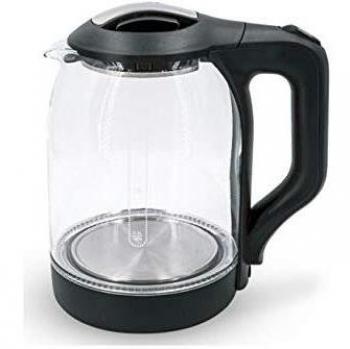 COMELEC S0426564 Hervidor 1.8 L, 1500 W, Negro, Stainless Steel