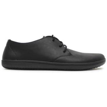 Vivo Barefoot Ra IV Leather Black Oxford Shoes for Men Size 41