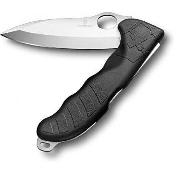 Cuchillo de Caza Victorinox Hunter Pro M Negro 0.9411.M3 con Estuche de Nylon, Hoja de 130mm y Apertura a Una Mano