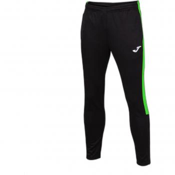 Joma Eco Championship Men's Long Pants Black Fluorescent Green