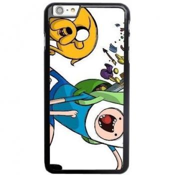 Grouden R Create and Design Phone Case,27114 adventure time Cell Phone Case for iPhone 6 6S 4.7 inch Black + 1*Touch Stylus Pen