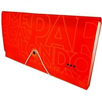 DMM Supplies 48636 - Carpeta con fuelle, color naranja
