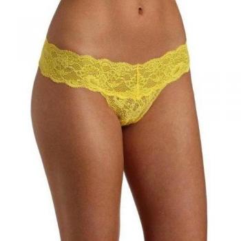 Cosabella Nsn Cutie Lr Thong - Tanga para mujer, color sunshine, talla 36/38/S