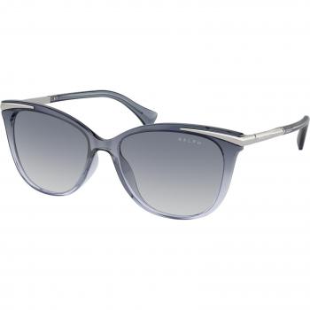 Ralph by Ralph Lauren RA 5309U Women's Sunglasses Blue Size 55, Color: 615035, Squared Shape