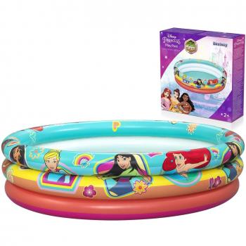 Piscina Hinchable Disney Princesas 122 x 30 cm para Niños +2 Años