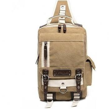 The Traver - Bolso al hombro para hombre marrón caqui