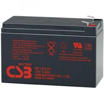 Batería de Respaldo UPS 12V 7.2Ah CSB GP1272 para SAIS Lapara con más de 260 ciclos de carga