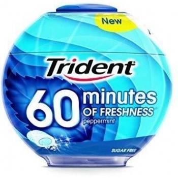 Trident Chicle Menta sin Azucar, 72g