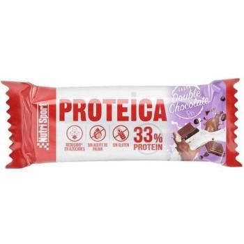 Barrita Proteica Doble Chocolate Nutrisport 46g