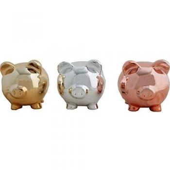 Desconocido B and B Figura Decorativa Cerdito, Multicolor, Talla Única