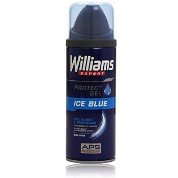 Williams Ice Blue Shaving Gel 200ml - Cooling, Soothing Formula
