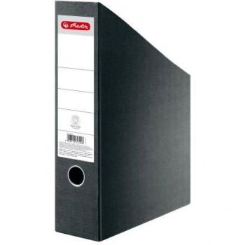 Organizador Vertical Herlitz A4, Cartón Duro RC, Gris Oscuro
