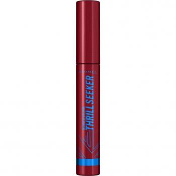 Rimmel London Wonder Volume Thrill Seeker Waterproof Mascara, Volumizing and Curling, Shade Black, 8 ml