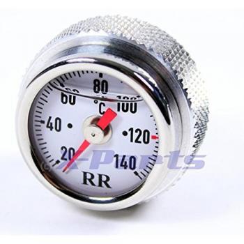 RR öltemperatur pantalla ölthermometer Kawasaki EL250 Ninja 250R a partir de 2009 blanco
